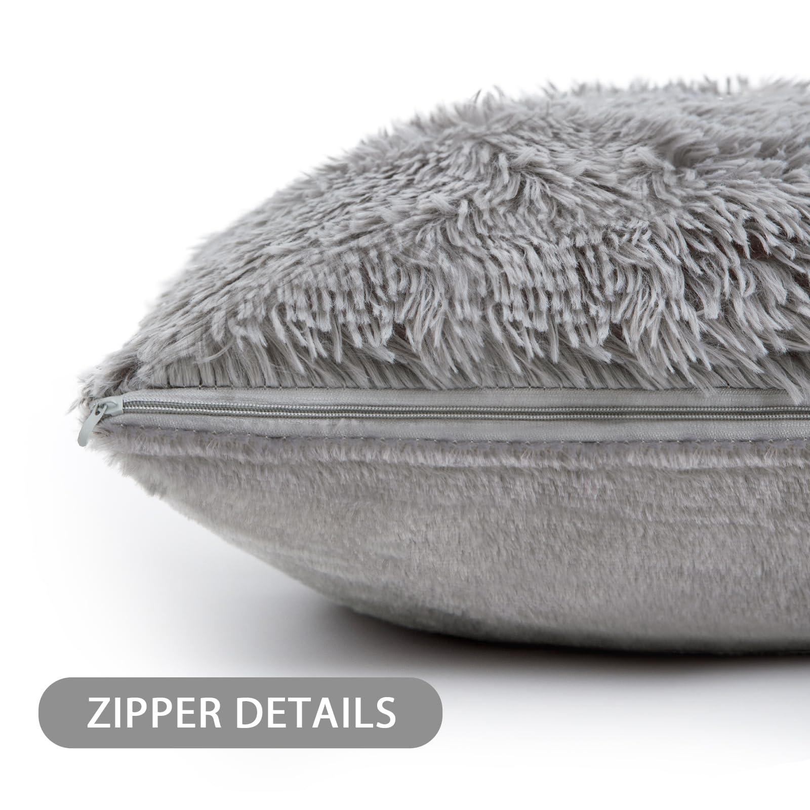 Amazon.com: BBiggood Gray Throw Pillow Covers for Bed, Pack of 2